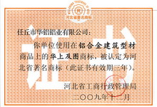 河北省著名商標